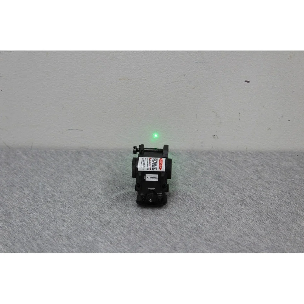 Strongur Flashlight Laser Combo Black High Powered Compact Picatinny Tactical NB